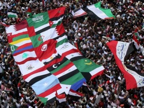 Spinelli debate Arab flags